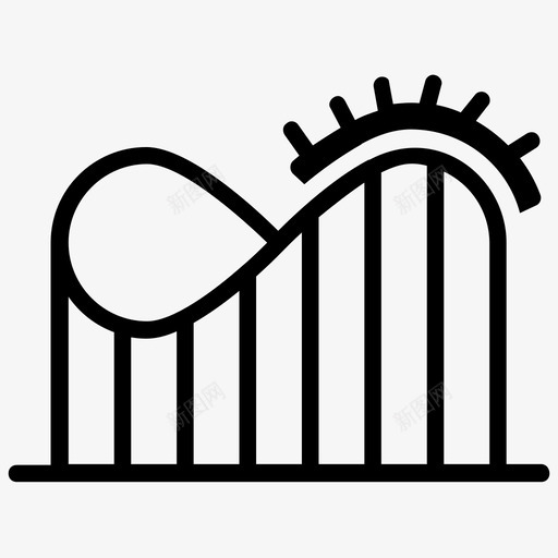 过山车游乐园扣篮svg_新图网 https://ixintu.com 过山车 游乐园 扣篮 主题公园 雕文 图标