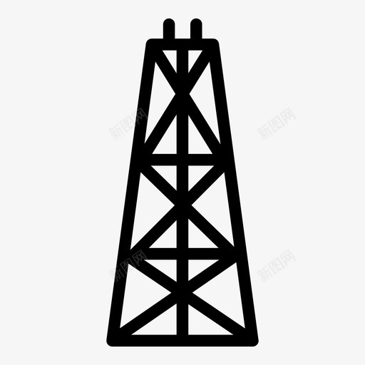 约翰汉考克大厦建筑芝加哥svg_新图网 https://ixintu.com 约翰 汉考克 大厦 建筑 芝加哥 城市 天空 景观