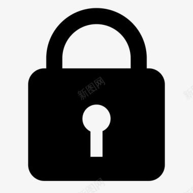 icon密码面性图标
