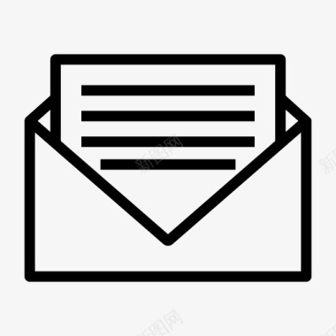 邮件邀请信件图标
