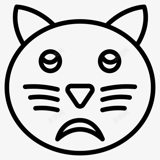 沮丧失望表情符号svg_新图网 https://ixintu.com 表情 符号 沮丧 失望 笑脸 第二