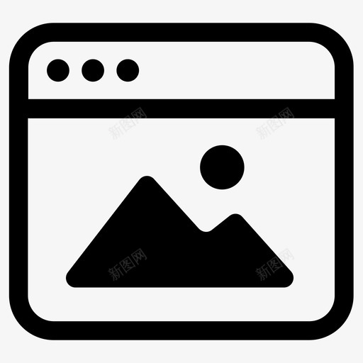 浏览器图像照片svg_新图网 https://ixintu.com 浏览器 图像 照片 网络 网站