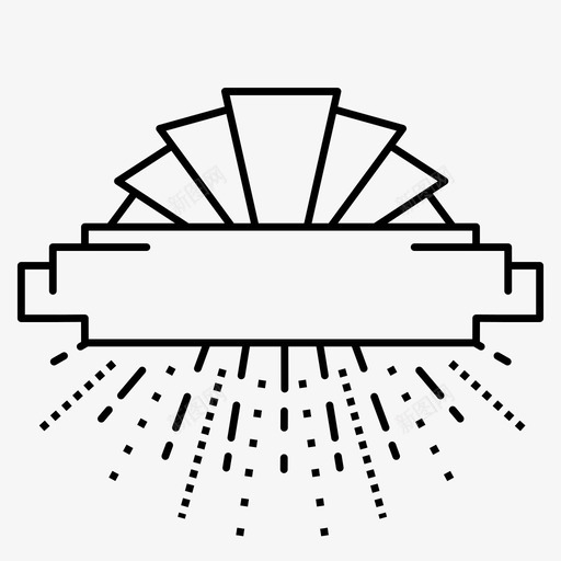 装饰艺术旗帜标签svg_新图网 https://ixintu.com 装饰 艺术 复古 框架 旗帜 标签 现代 盖茨 设计 元素