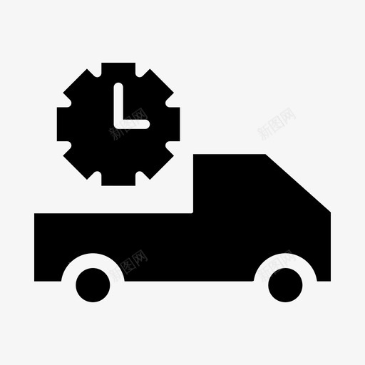 送货车发货运输svg_新图网 https://ixintu.com 货车 送货 发货 运输 界面 网页 图标 字形