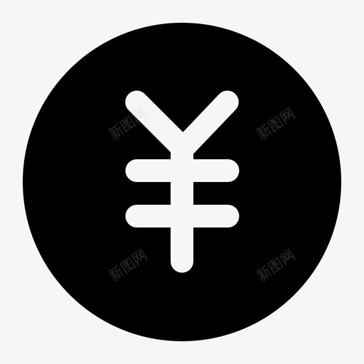 金币svg_新图网 https://ixintu.com 金币 填充 纯色 简单