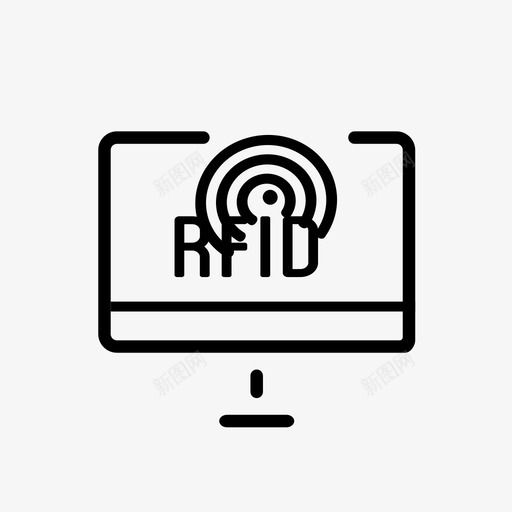 RFID管理01svg_新图网 https://ixintu.com 管理