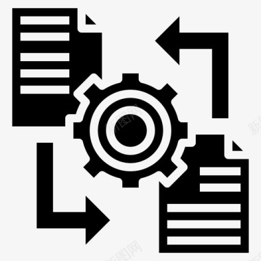 文件共享数据存储文件存储图标