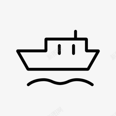 船出口海运图标
