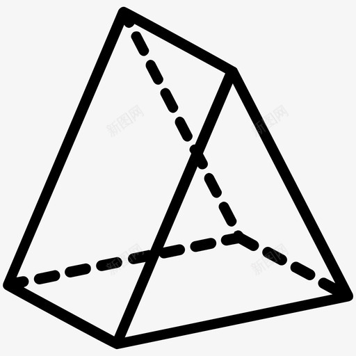棱镜二维设计二维形状svg_新图网 https://ixintu.com 形状 二维 棱镜 设计 三维设计 三维 几何 几何形 五边形 线条 图标