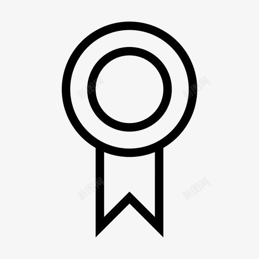 丝带成就奖项svg_新图网 https://ixintu.com 丝带 成就 成就奖 奖项 最佳 质量 认可