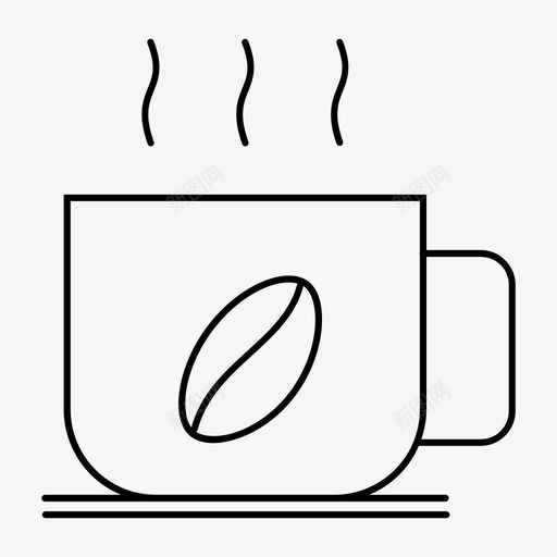 咖啡咖啡店热咖啡svg_新图网 https://ixintu.com 咖啡 咖啡店