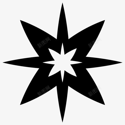 星星明亮的装饰性的svg_新图网 https://ixintu.com 星星 性的 明亮 亮的 装饰 装饰性 象征 象征性 闪闪发光 固体 图标