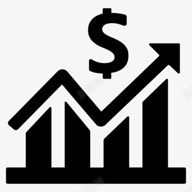 seo投资和收入分析图标集2图标