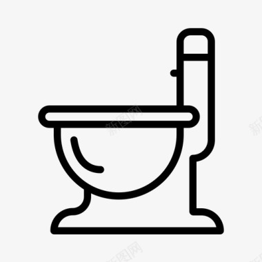卫生清洁厕所图标