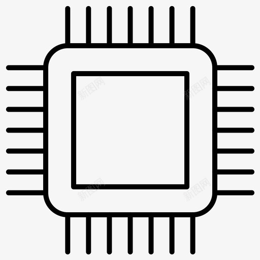 处理器芯片icsvg_新图网 https://ixintu.com 处理器 芯片