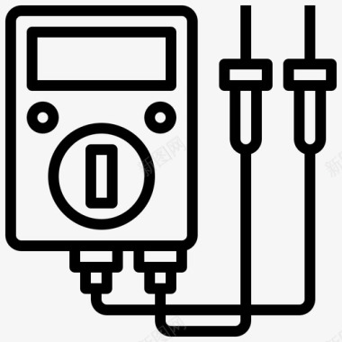 欧姆表大气电气图标