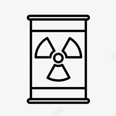 核危险污染图标
