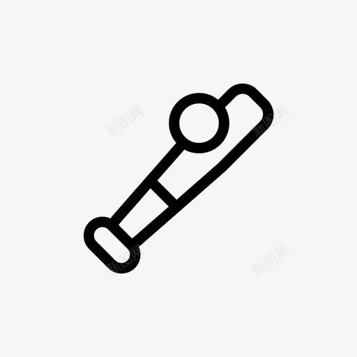 棒球健康图标svg_新图网 https://ixintu.com 图标 运动 棒球 健康 符号 线条 样式