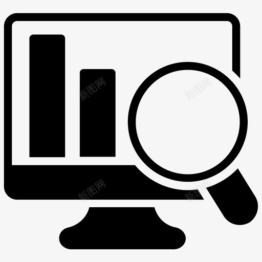 数据监控业务监控计算机svg_新图网 https://ixintu.com 数据 监控 业务 计算机 数据分析 搜索 搜索引擎 优化 研究 分析 字形