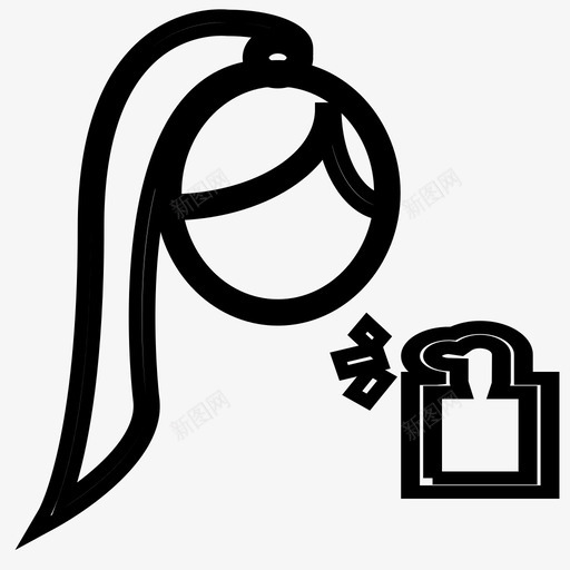 女士香水svg_新图网 https://ixintu.com 女士 香水