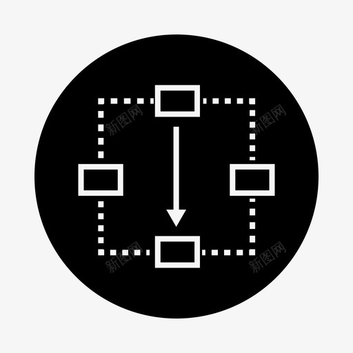 流程图算法数据流svg_新图网 https://ixintu.com 流程图 图表 算法 数据流 结构 日历 减去 前面