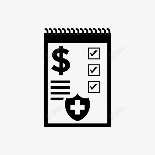 医疗账单图表医疗账单发布文件svg_新图网 https://ixintu.com 医疗 账单 图表 发布 文件 健康保险