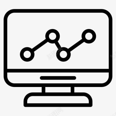 图表销售计算机管理图标