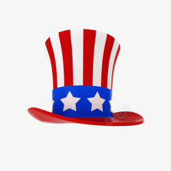 美国国旗帽子素材