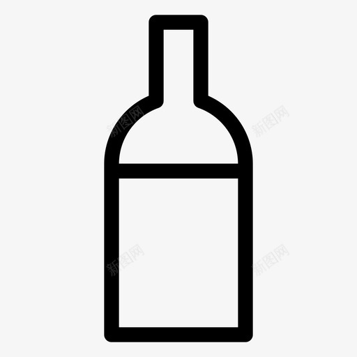 酒瓶霞多丽饮料svg_新图网 https://ixintu.com 酒瓶 多丽 饮料 葡萄 食品