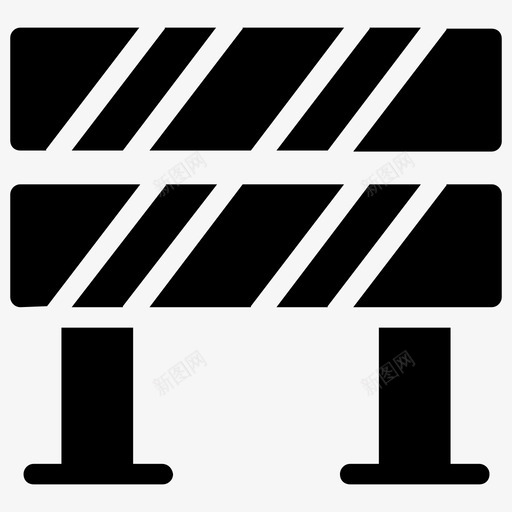 路障路标道路战士svg_新图网 https://ixintu.com 路障 路标 道路 战士 交通 个人 防护 设备 标志 图标