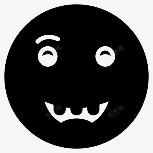 微笑脸高兴svg_新图网 https://ixintu.com 笑脸 微笑 高兴 咧嘴 快乐 表情 符号 第一 一卷