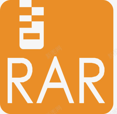 RAR格式文件图标