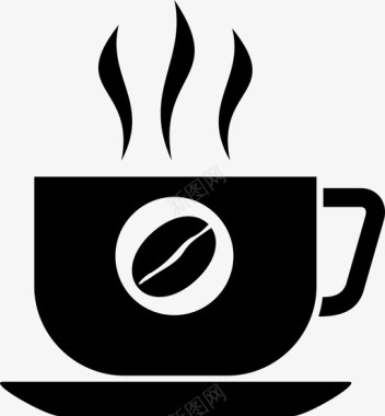 咖啡杯咖啡休息时间饮料图标
