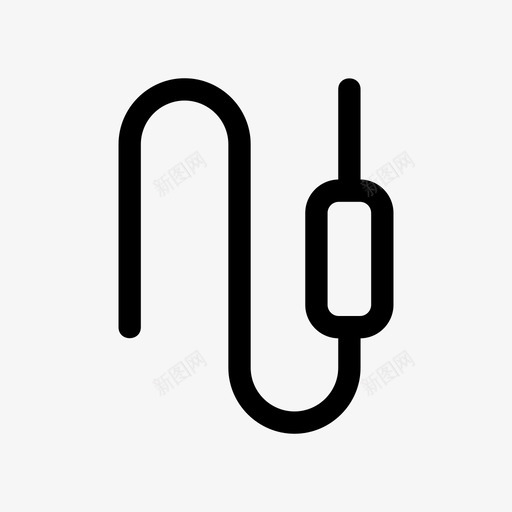 电线配件音频端口svg_新图网 https://ixintu.com 电线 配件 音频 端口 插孔 商店 购物