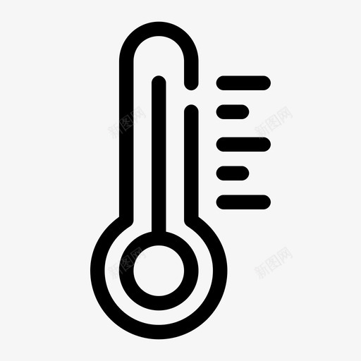 温度计摄氏度水银柱svg_新图网 https://ixintu.com 摄氏度 温度计 水银柱 温度 界面 图标 间隙 介质