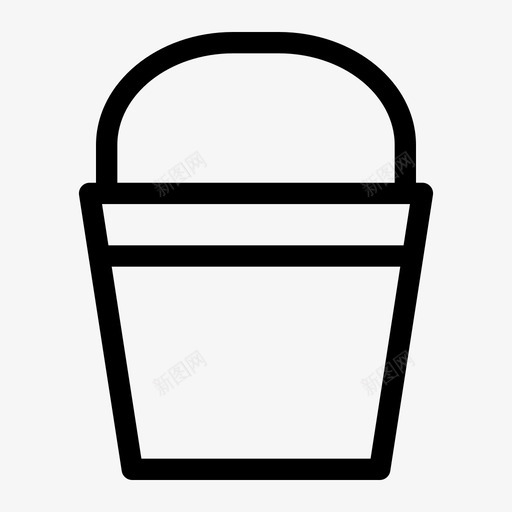 铲斗桶工具svg_新图网 https://ixintu.com 铲斗 工具 开发 开发网 网络 界面
