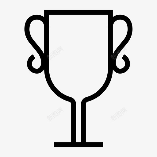 奖杯王冠奖章svg_新图网 https://ixintu.com 奖杯 王冠 奖章 胜利 学校教育 大纲