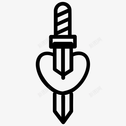 剑纹身纹身纹身艺术svg_新图网 https://ixintu.com 纹身 纹身艺术 设计 创意 线条 图标