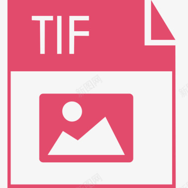 TIFF格式图像文件图标