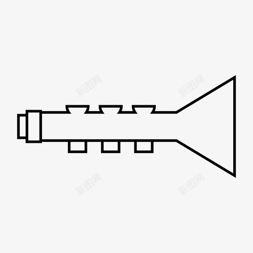 小号庆典乐器svg_新图网 https://ixintu.com 乐器 小号 庆典 聚会 网页 设计开发 大纲