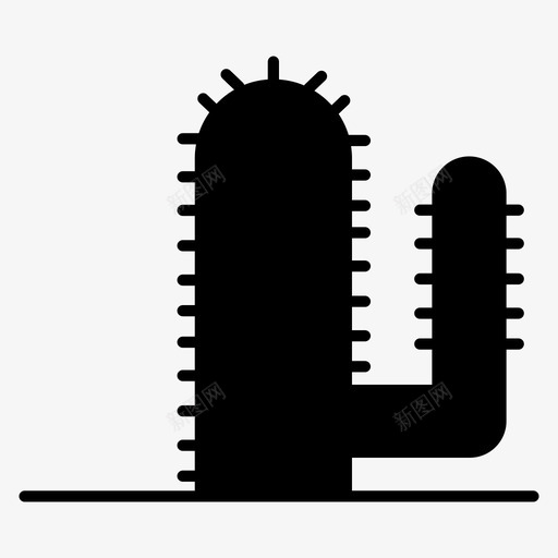 仙人掌沙漠固体svg_新图网 https://ixintu.com 仙人掌 沙漠 固体