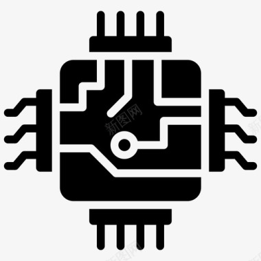 计算机技术计算机工程计算机硬件图标