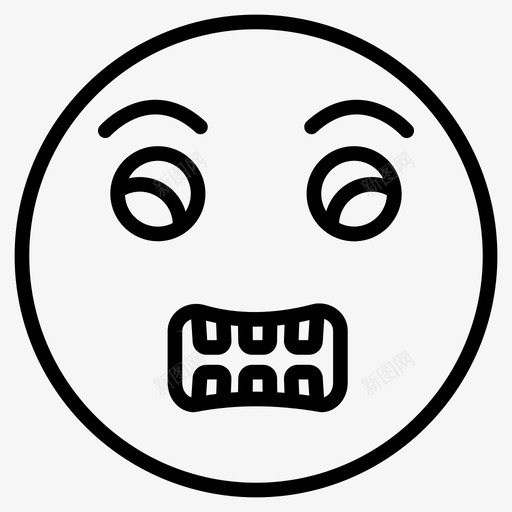 鬼脸表情符号脸svg_新图网 https://ixintu.com 表情 鬼脸 符号 笑脸 第一 一卷