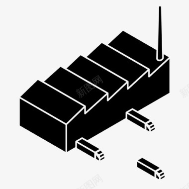 工厂企业工业图标