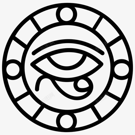 第三只眼睛眼睛符号荷鲁斯之眼svg_新图网 https://ixintu.com 眼睛 第三 三只 符号 精神 鲁斯 之眼 冥想 元素 线图 图标
