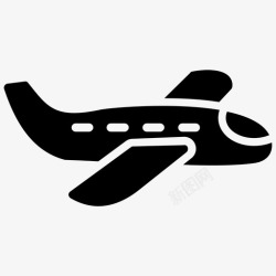 夏威夷符号飞机喷气式飞机旅行高清图片