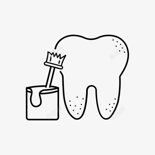 牙齿美白牙医口腔卫生svg_新图网 https://ixintu.com 牙齿 美白 牙医 口腔 卫生 牙科