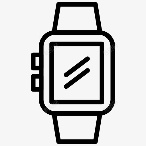 智能手表苹果手表安卓智能手表svg_新图网 https://ixintu.com 手表 智能 苹果 安卓 手机 应用程序