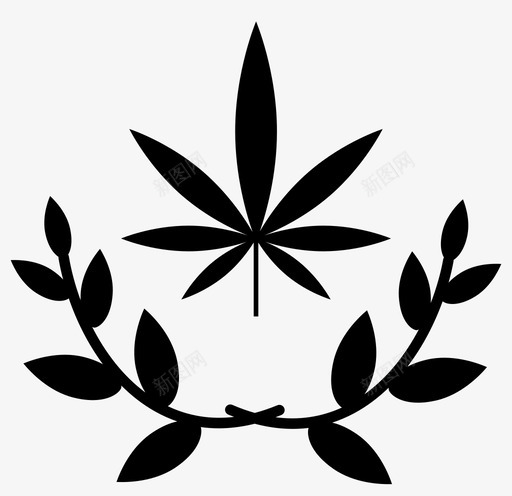 优质大麻证书大麻罐svg_新图网 https://ixintu.com 优质 大麻 证书 劳雷 卓越