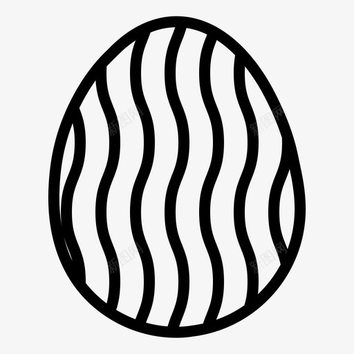 鸡蛋图案复活节彩蛋svg_新图网 https://ixintu.com 鸡蛋 图案 复活节 彩蛋 食物 自然
